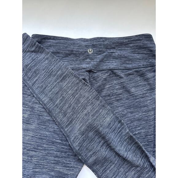 Lululemon Heathered Gray Leggings Size 6 - Picture 2 of 8